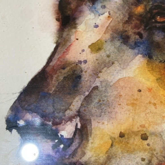 Dean Crouser Signed Paper Art of A Bear. 8x10 with frame - Picture 5 of 5